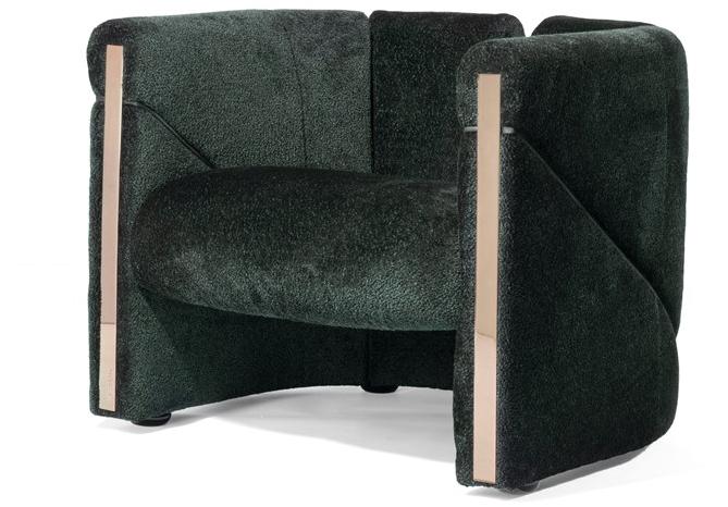 Visionnaire Кресло с обивкой из ткани с подлокотниками sun-id-1451089 - Вид №1