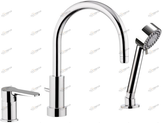 Remer Rubinetterie Комплект для ванны с ручным душем Winner W 07