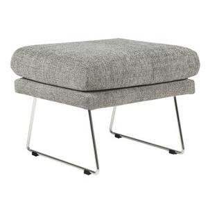 Пуфик Max, черно-белый