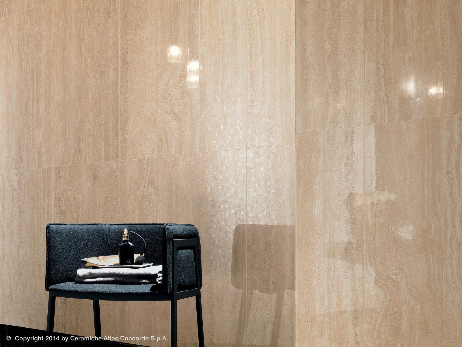 Белое керамическое покрытие с эффектом мрамора Atlas Concorde Marvel Pro ARCH-00130235 - Вид №7