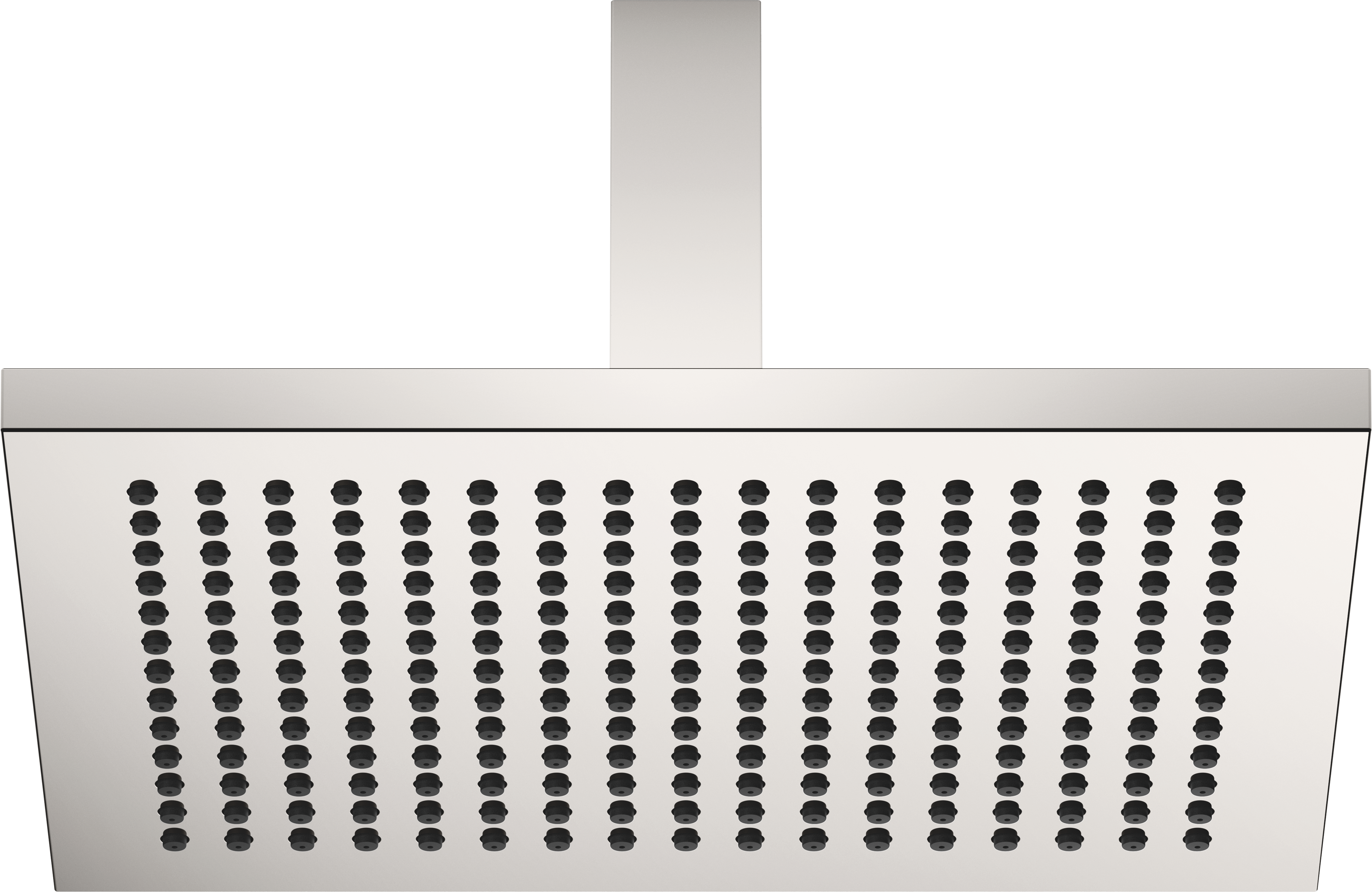 Душ тропический с потолочным креплением 300 x 240 мм - Платиновый