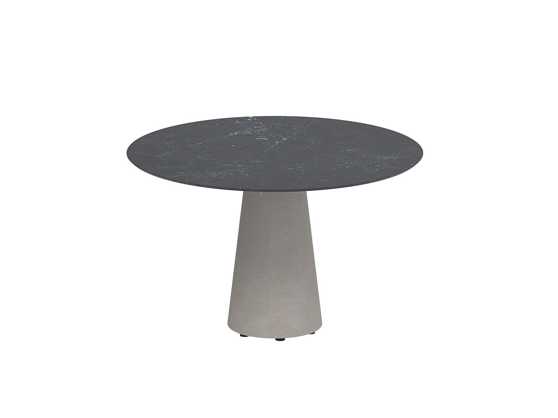 Круглый садовый стол из Ductal® Royal Botania Conix ARCH-00151885 - Вид №1