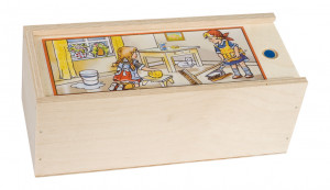 058010 Набор для подметания кукол, кисть мир