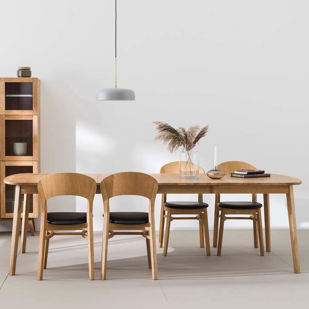 Прямоугольный выдвижной стол из белого промасленного дуба Hans K Rainbow ARCH-00085921 - Вид №2