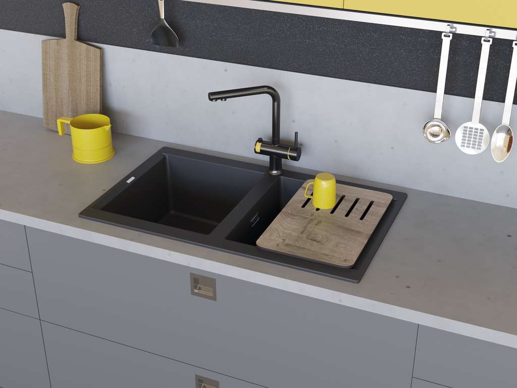 Смеситель для кухни Hotaru R OMOIKIRI 4994026 - Вид №4