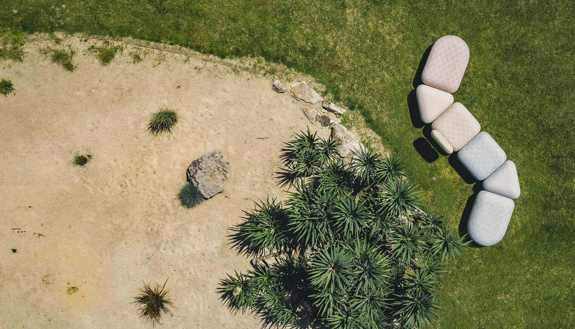 Ткань сад пуфик True Design Code Out ARCH-00134114 - Вид №8