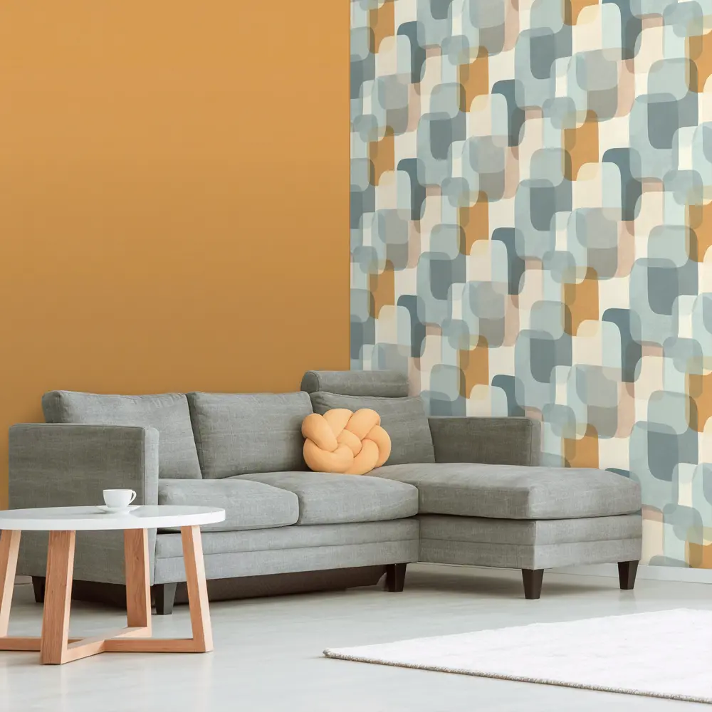 Обои флизелиновые Deco-Deco Studio желтые 1.06 м DD6034-05 STLM-2047944 - Вид №4