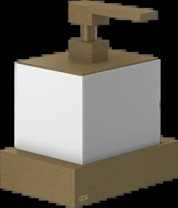 Держатель дозатора мыла 20813 713 Gessi Inverso СТАРИННАЯ ЛАТУНЬ