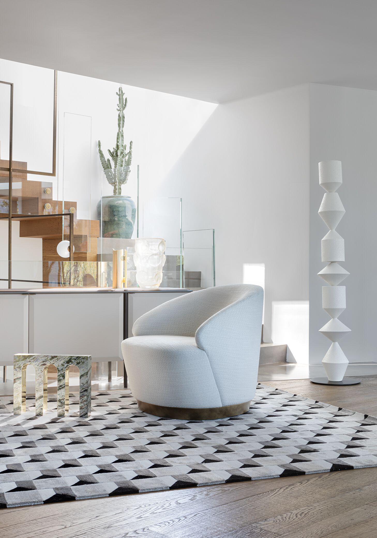 Тканевое кресло с подлокотниками Capital Collection Брера .23 ARCH-00035082 - Вид №5