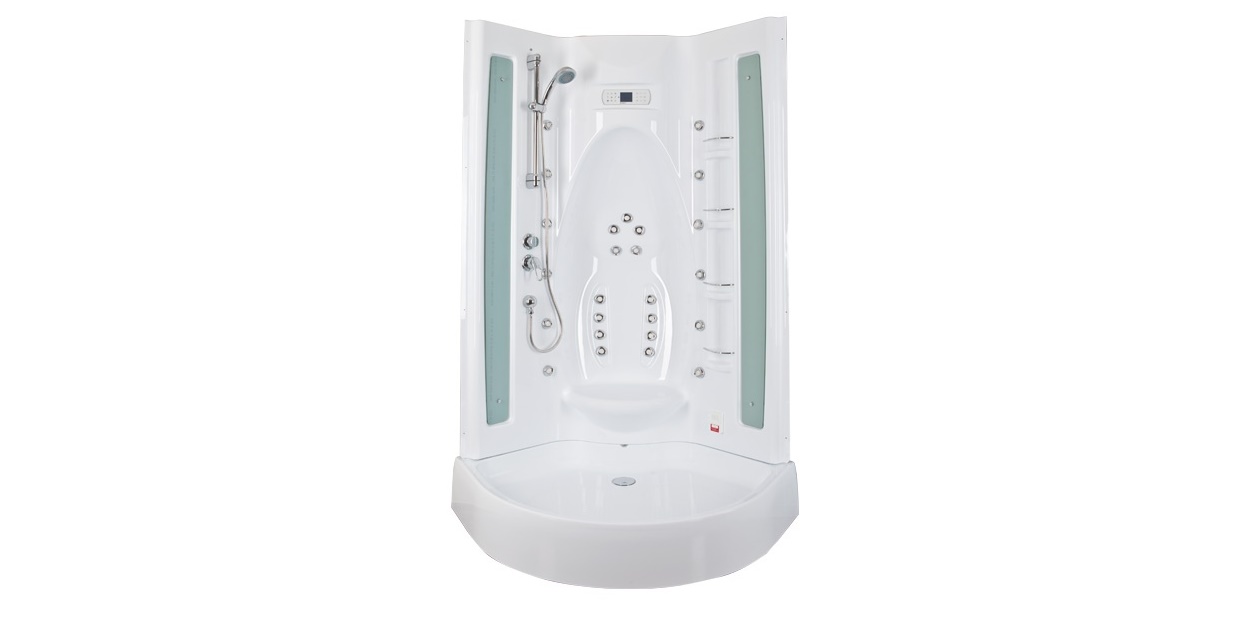 Закрытая душевая кабина Aquanet Taiti 110x110 без пара с г/м, прозрачное стекло 172278 - Вид №1