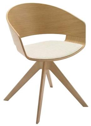 Andreu World Мягкое вращающееся кресло Ronda So0460 - Вид №5