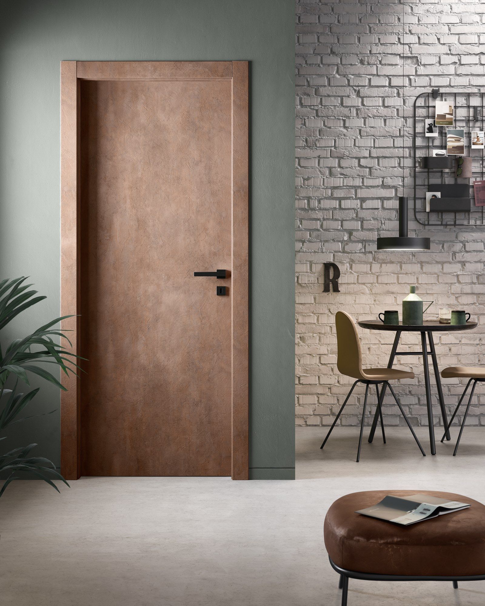 Ламинированная дверь с эффектом затирки GIDEA No-Limits ARCH-00091245 - Вид №6