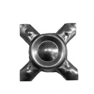 91300056 Кованый элемент Декоративный колпачок (1911) 65x65 мм д=35 мм под трубу 10x10 мм STLM-1488438