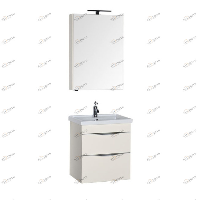 Комплект мебели Aquanet Эвора 60 крем 00184549