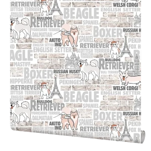 Обои флизелиновые Elysium Лаки серые 1.06 м Е801904