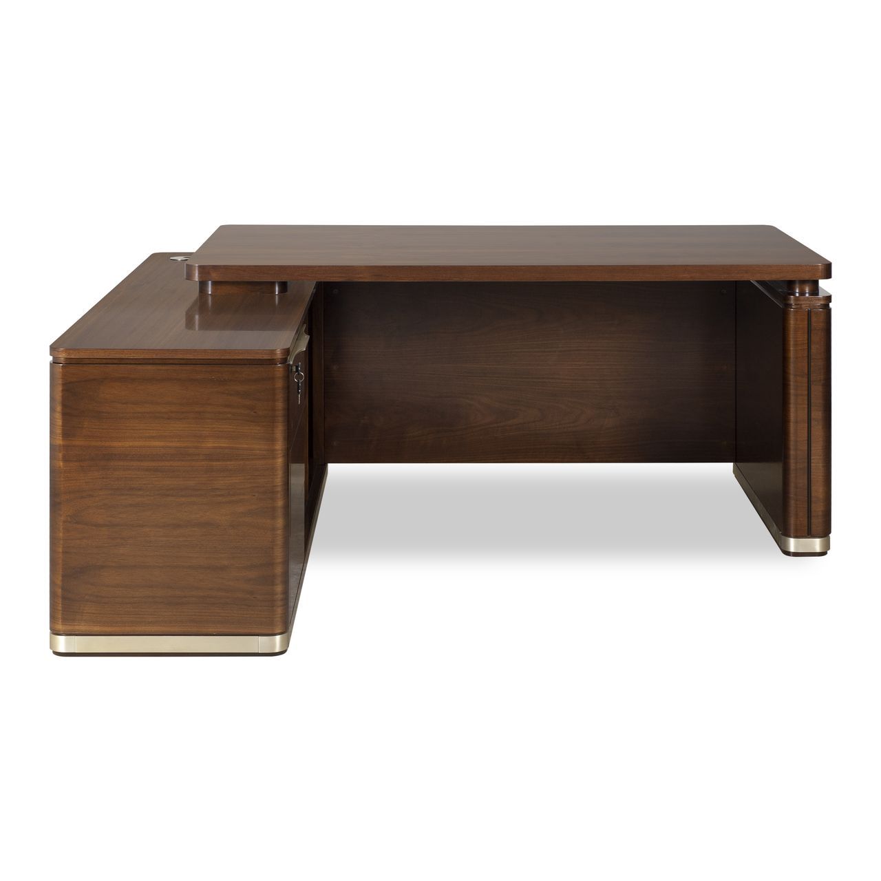 Деревянный направленный угловой стол с системой люверсов Hurtado Evolution ARCH-00055628 - Вид №7