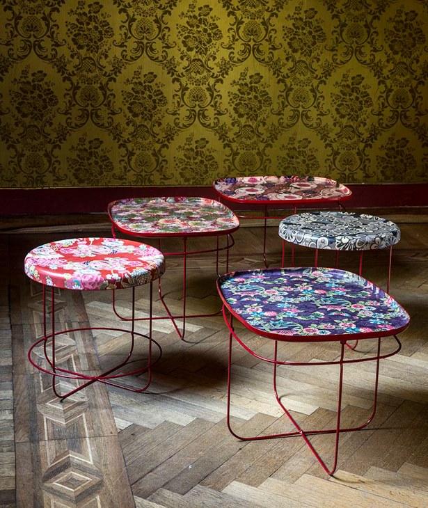 Moroso Круглый журнальный столик из полиэфирной смолы со стальным основанием sun-id-1456689 - Вид №8
