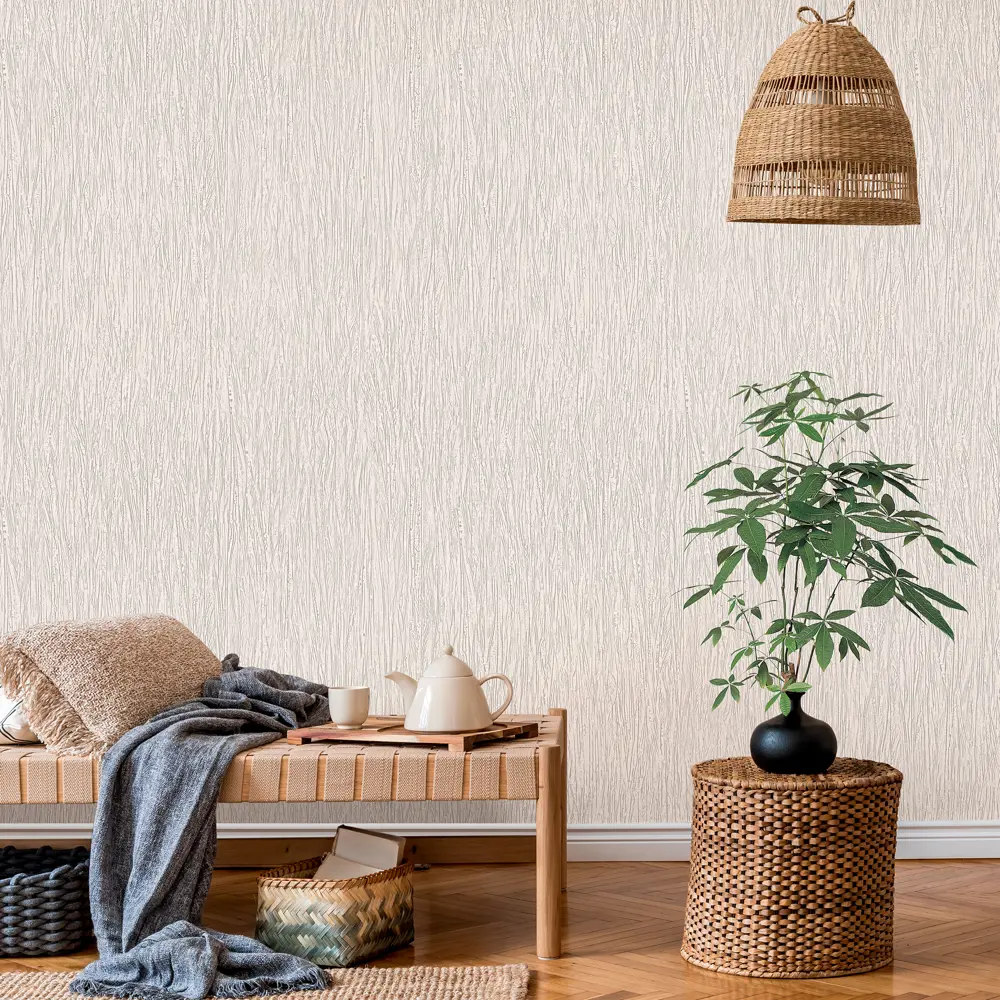 Обои бумажные Elysium Зебрано бежевые 0.53 м 907700 STLM-2154752 - Вид №2