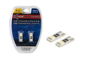 16659428 Автомобильная лампа CAN 207 12 В, Т10/W5W, 40 Лм, 2 шт. 1009240 XENITE