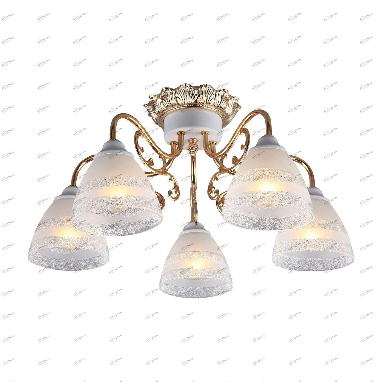 Потолочная люстра Arte Lamp A7072PL-5WG ARTE LAMP ДИЗАЙНЕРСКИЕ 184501 Белый 