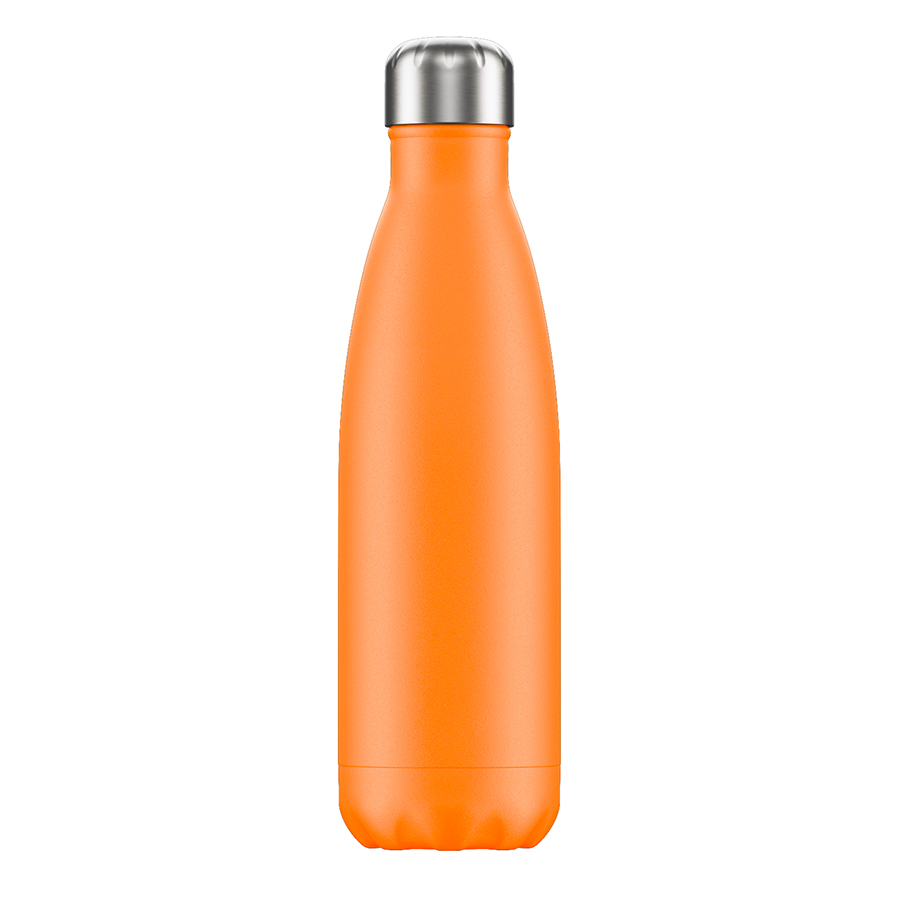 Термос 500 мл оранжевый Neon Orange CHILLY'S BOTTLES ДИЗАЙНЕРСКИЕ 00-3948010 Оранжевый  - Вид №3