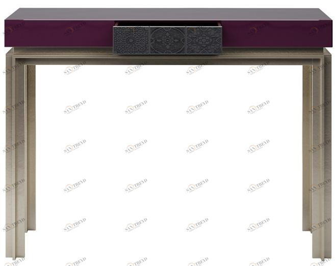 Malabar Прямоугольная деревянная консоль с ящиками Virtuoso sun-id-1352345