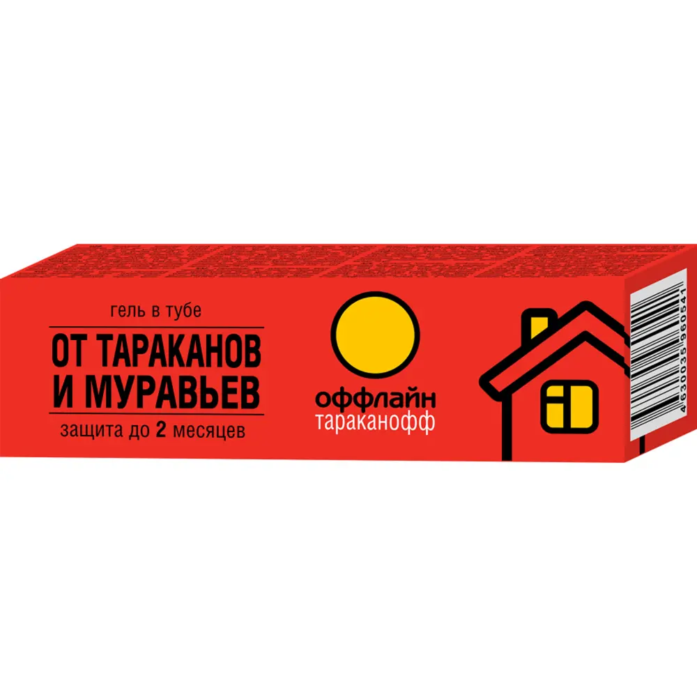 Гель от тараканов и муравьев 75 мл ТАРАКАНОФФ STLM-2172147