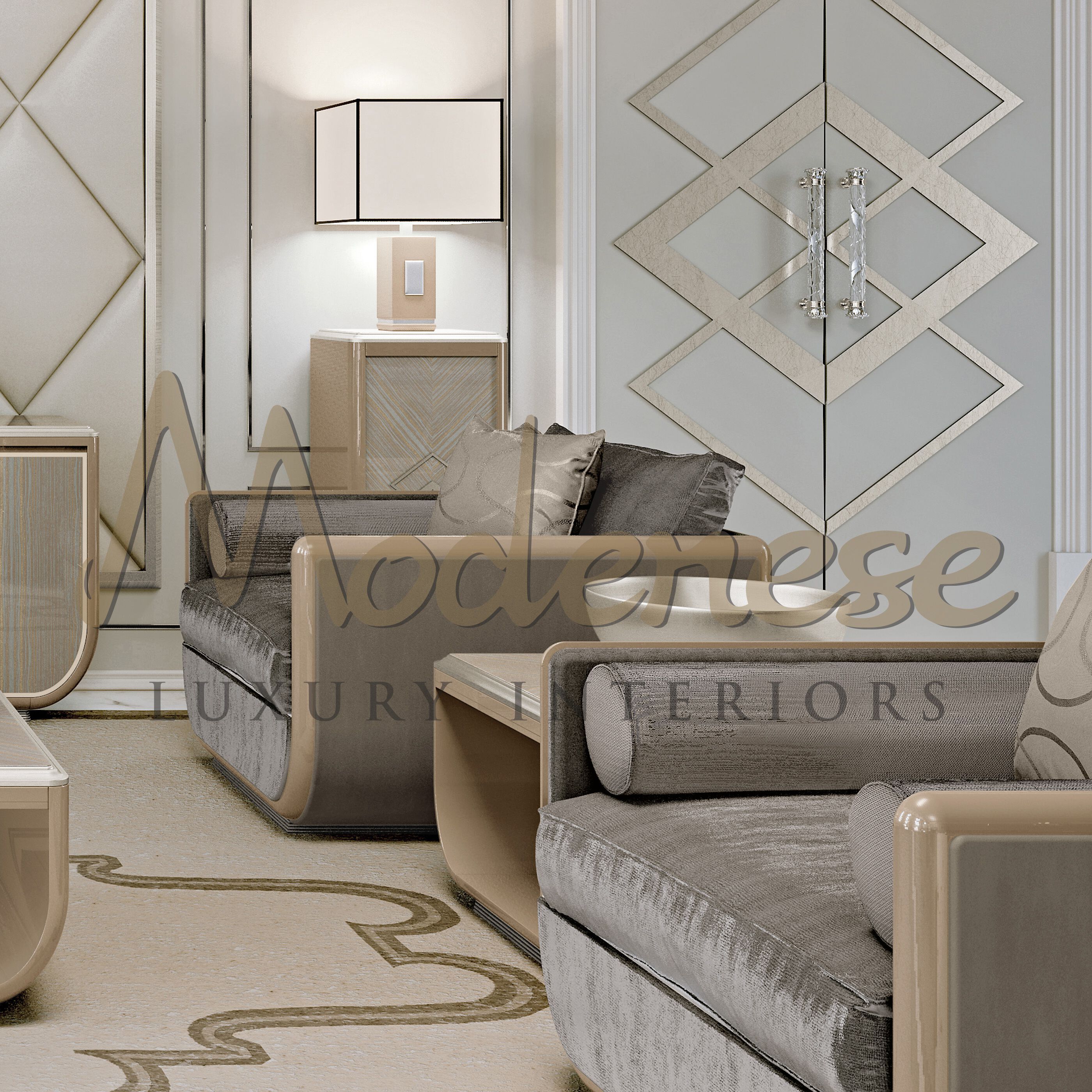 Кожаное кресло с подлокотниками Modenese Luxury Interiors STYLISH ARCH-00003019 - Вид №2
