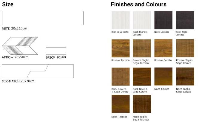 Viva Настенная / напольная плитка из керамогранита под дерево No-code sun-id-1364850 - Вид №9