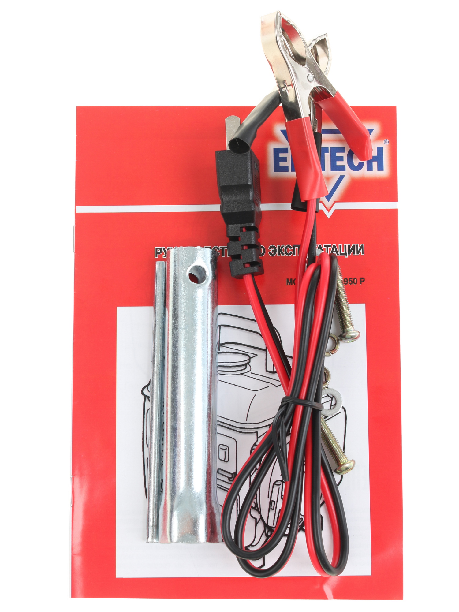 Электрогенератор   бензиновый Elitech БЭС 950 Р 7954037 STDN-0010043 - Вид №8