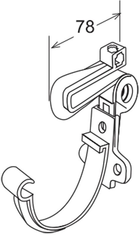First Corporation Аист ПВХ с кронштейном для желоба First plast Cipm100gn - Вид №1