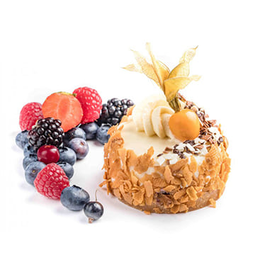 Чизкейк садовые ягоды CACAOJET 160 г Santreyd 34558