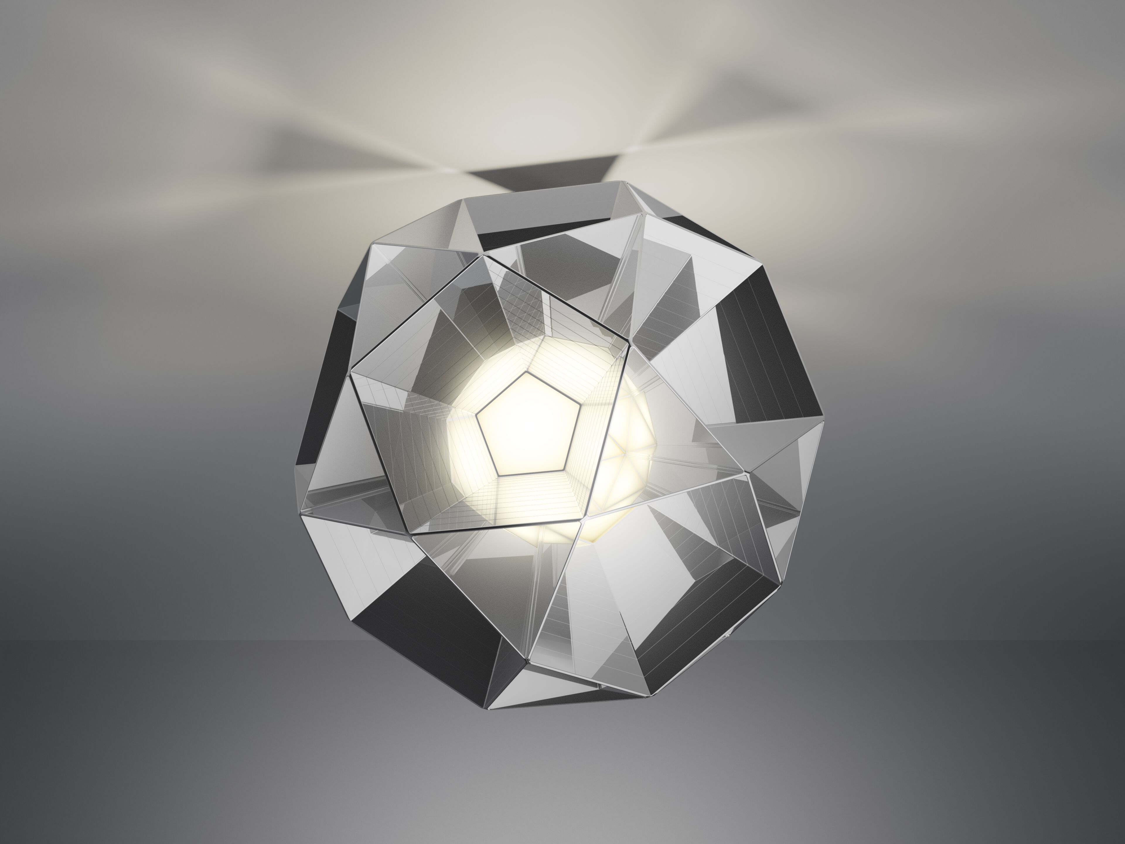 Стеклянный потолочный светильник Artemide Arctic ARCH-00132287