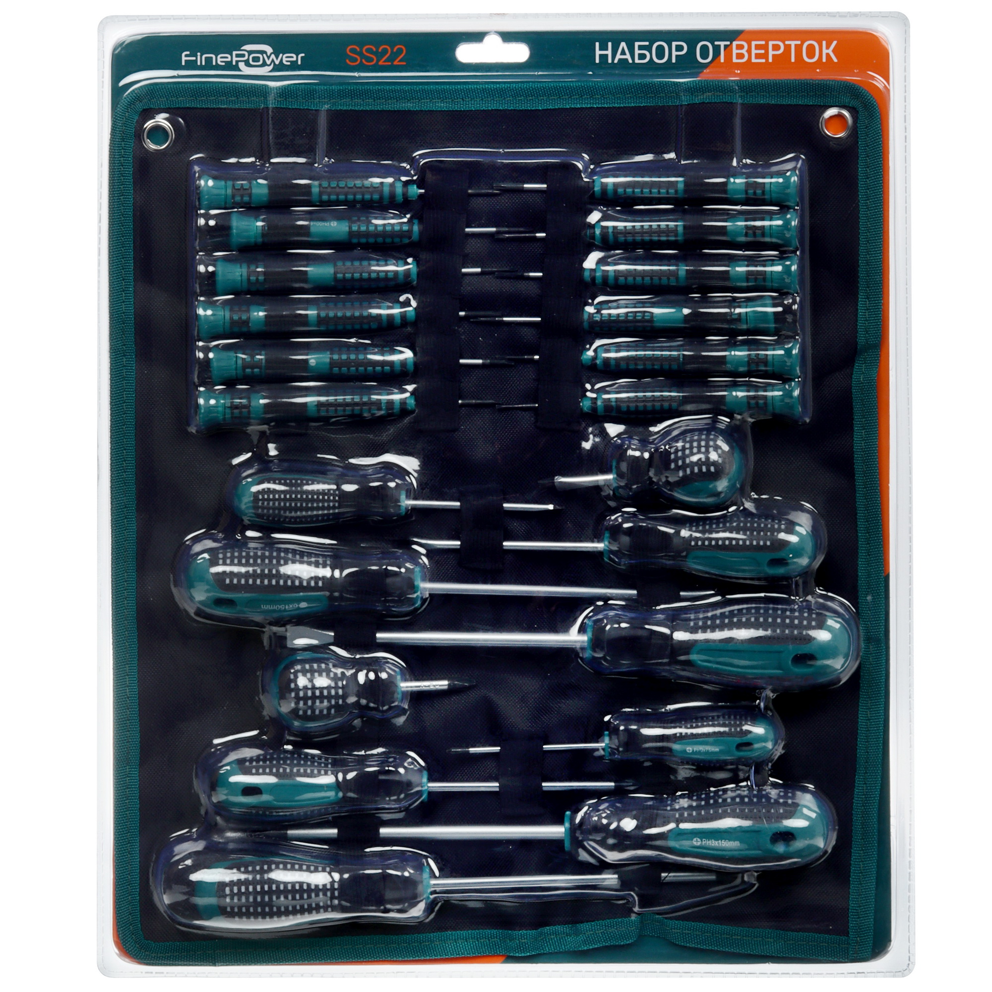 Набор отверток FinePower SS22 4780904 STDN-0104655 - Вид №5