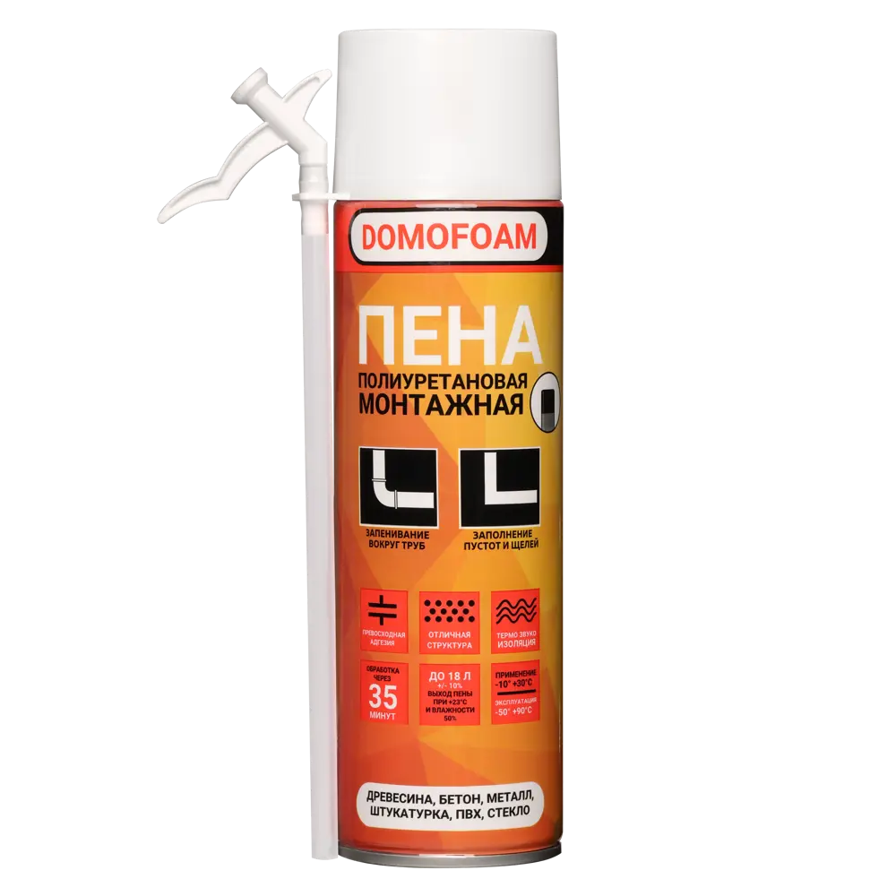 Пена монтажная бытовая Domofoam мини 400 мл 83701365 STLM-2168080 Santreyd 