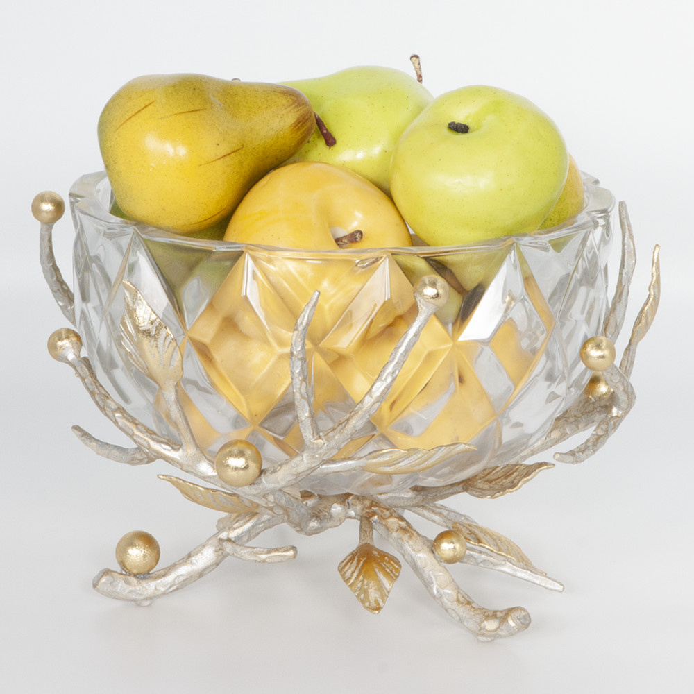 59002 BOGACHO Фруктовница-конфетница Весна Айвори  - Вид №1