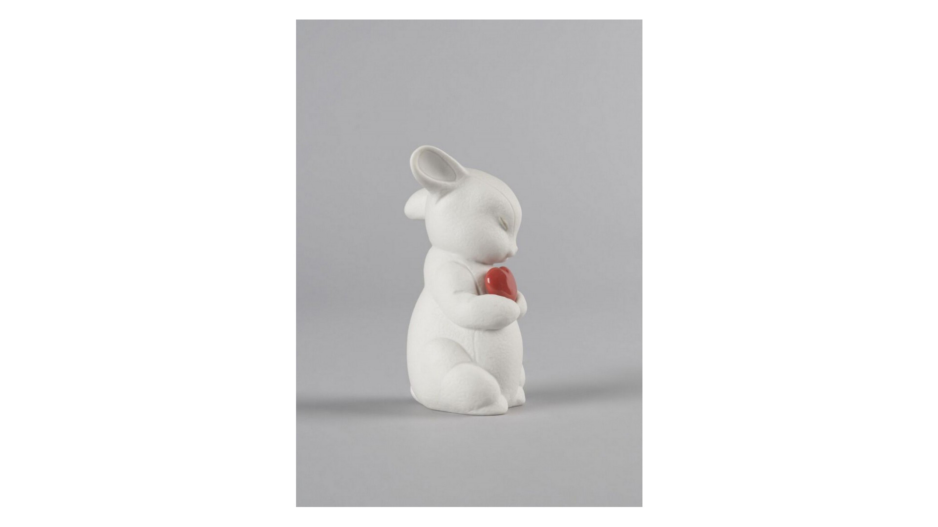 10672312 LLADRO Фигурка Lladro Пуффи - великодушный кролик 8x11см, фарфор Фарфор Lladró  - Вид №2