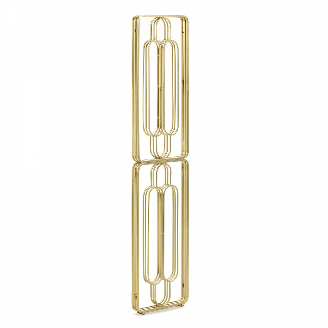 Ширма металлическая золотая Dai от La Forma LA FORMA  00-3865011 Золото  - Вид №1