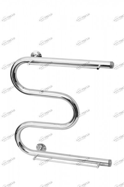 Полотенцесушитель водяной ТЕРА М-с полкой 500х400 нар.р. 1 (06-01) без кронш 21993