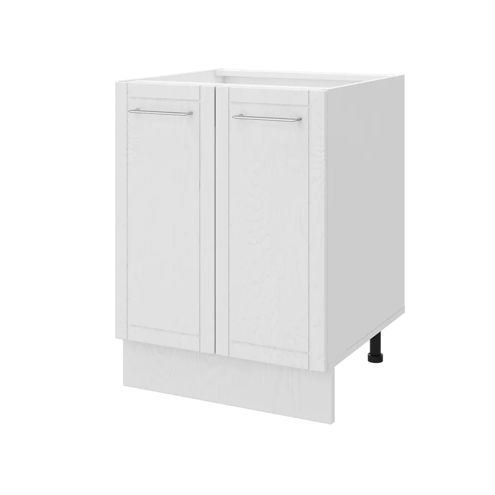 Кухонный шкаф напольный Агидель 60x82.5x58 см МДФ цвет белый DELINIA STLM-2177086 - Вид №2