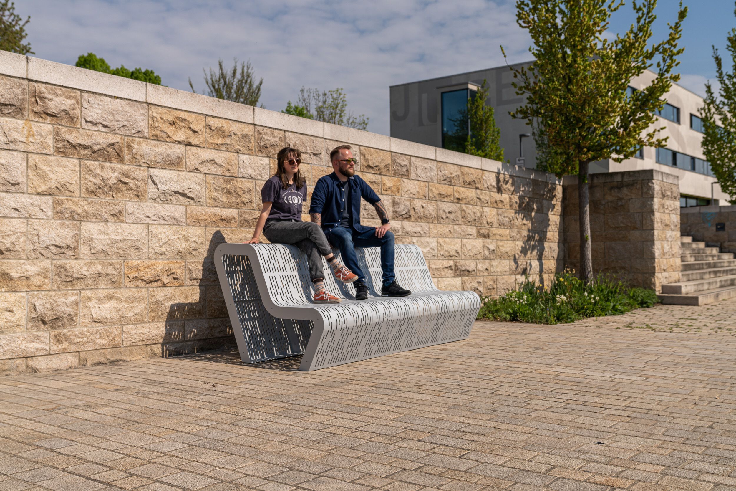 Наружное сиденье из нержавеющей стали BENKERT BANKE Chalidor ARCH-00103068 - Вид №5