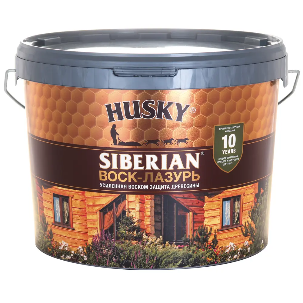 Воск-лазурь Husky Siberian для защиты дерева с эффектом палисандра 86765137 STLM-0071513 - Вид №1