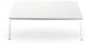 ROSSIN Квадратный стеклянный журнальный столик Antea