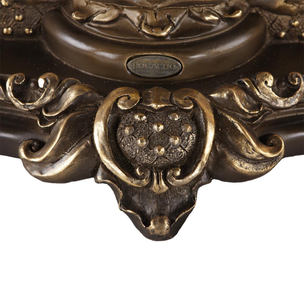 42017 Часы настольные Райское яблоко Бронза BOGACHO 4627138242650 - Вид №5