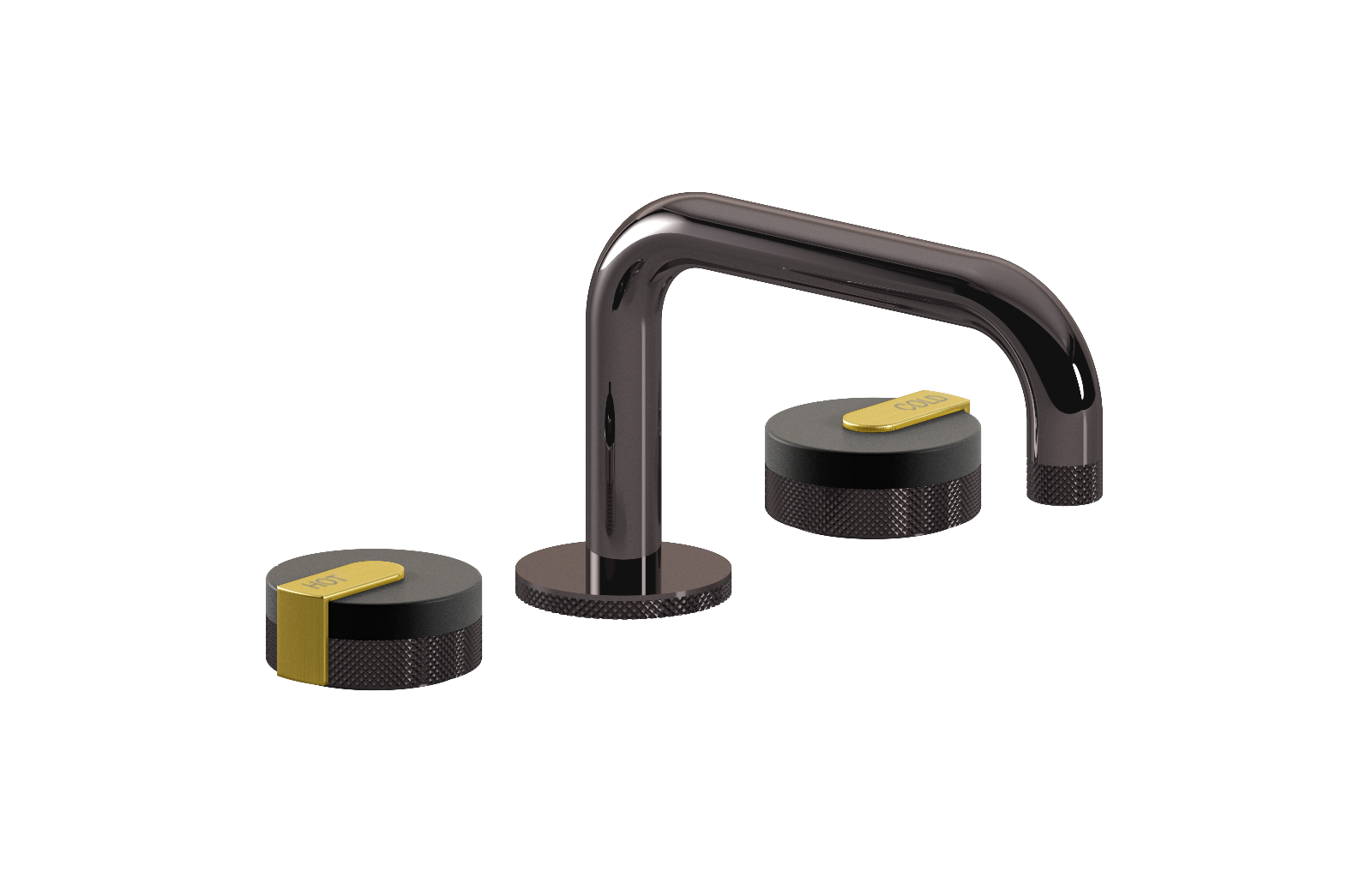 E-11510-R1MBK-L1BB-OX Смеситель для умывальника на 3 отвертия GRAFF MOD+