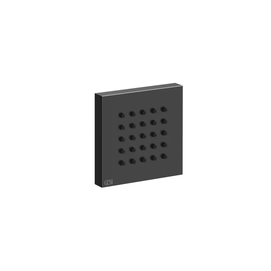 Корпус реактивного двигателя 32973 706 Gessi Inverso ЧЕРНЫЙ МЕТАЛЛ PVD 32973706