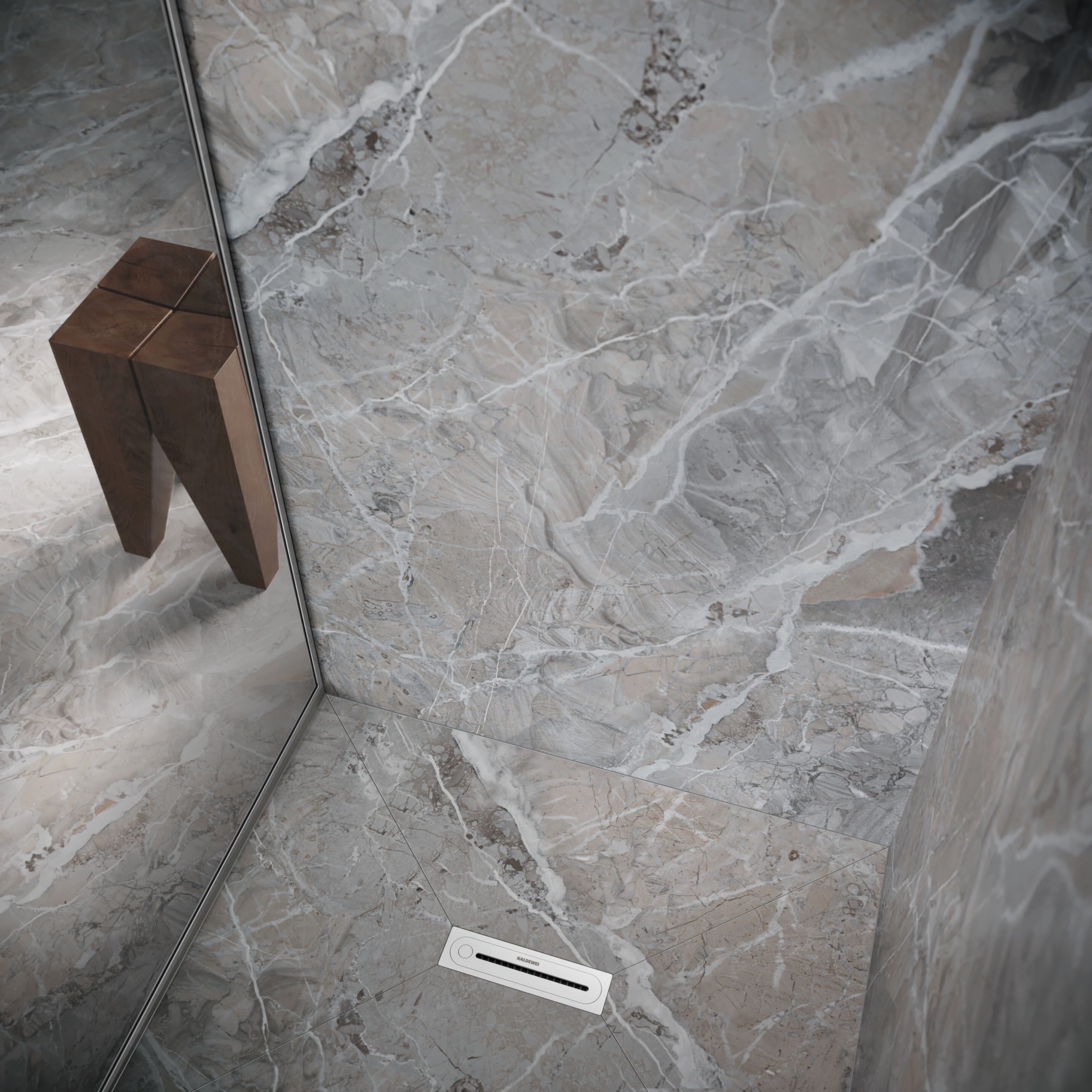 Слив для душа из нержавеющей стали KALDEWEI Flowpoint Zero ARCH-00109000 - Вид №1