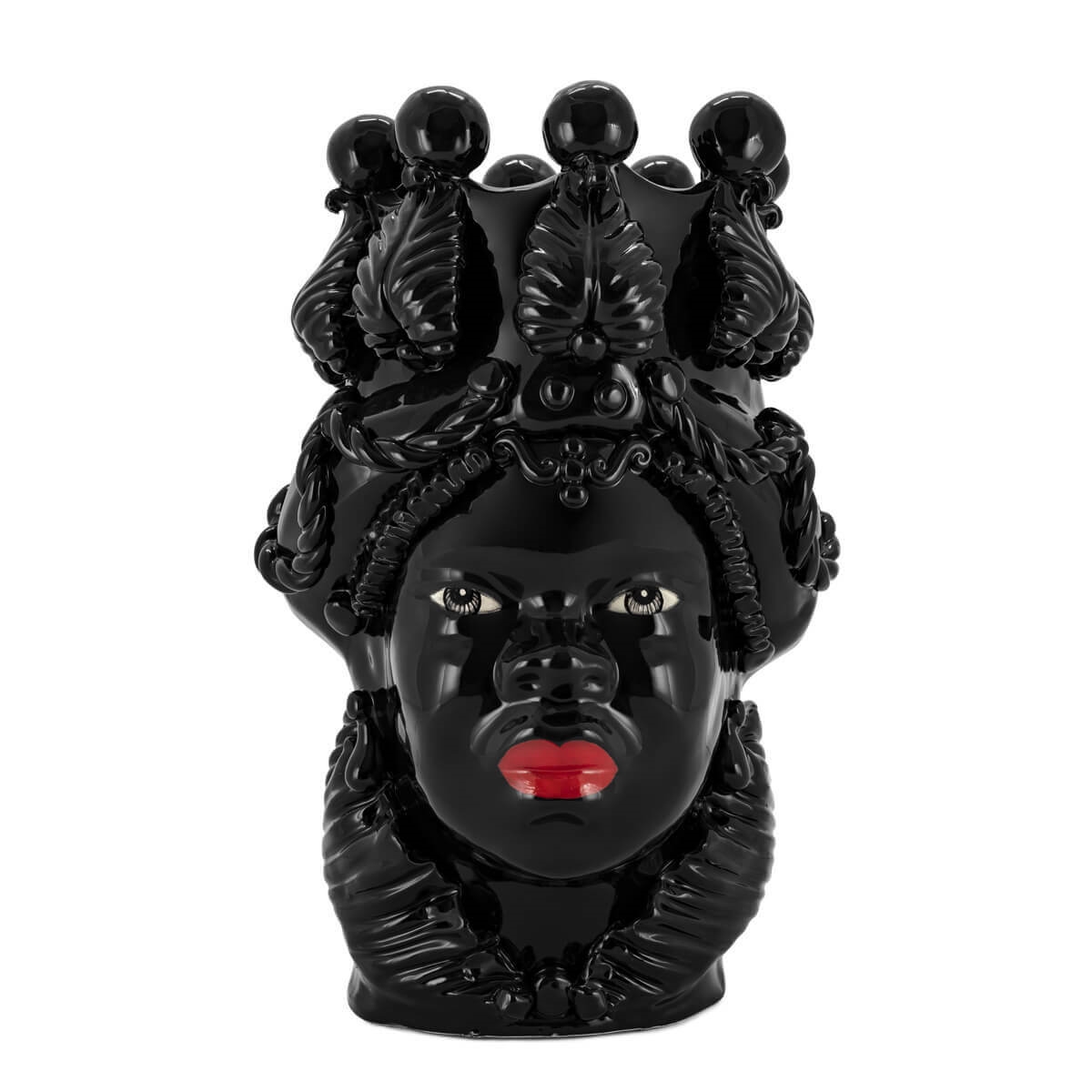 201080-90 ABHIKA ВАЗА MORO LADY BIG ПРОСТО BLACK 