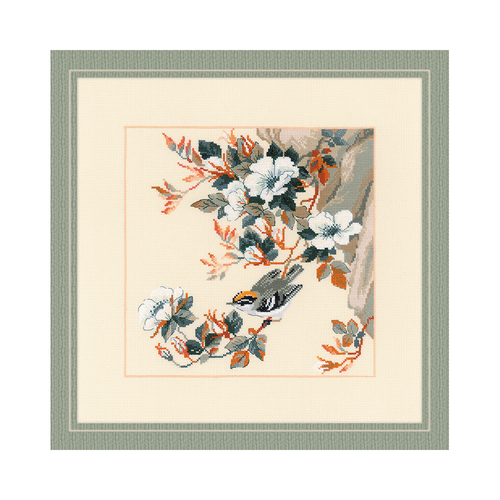 1573 Набор для вышивания Звонкая песня 40 х 40 см RIOLIS Сотвори Сама 