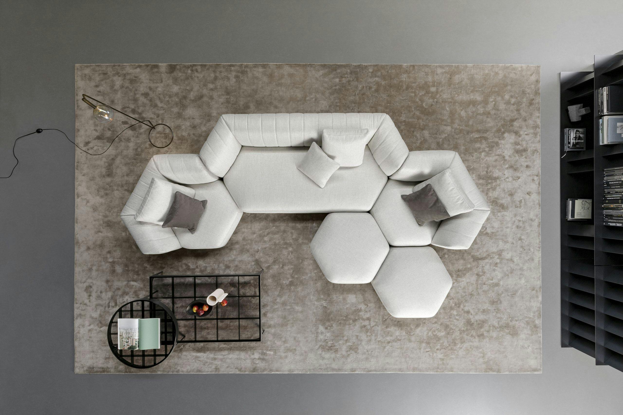 Ткань диван BONALDO PANORAMA NEW ARCH-00086500 - Вид №4